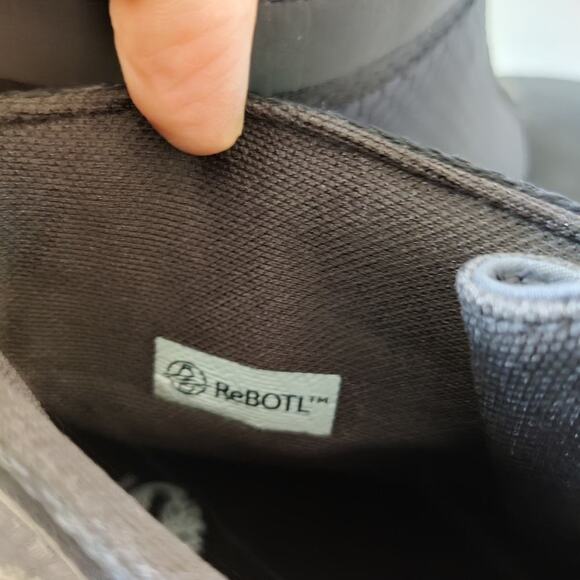 New Timberland Heritage 6" Boots Black Size 8.5M Leather Waterproof Winter Rain - Picture 6 of 10